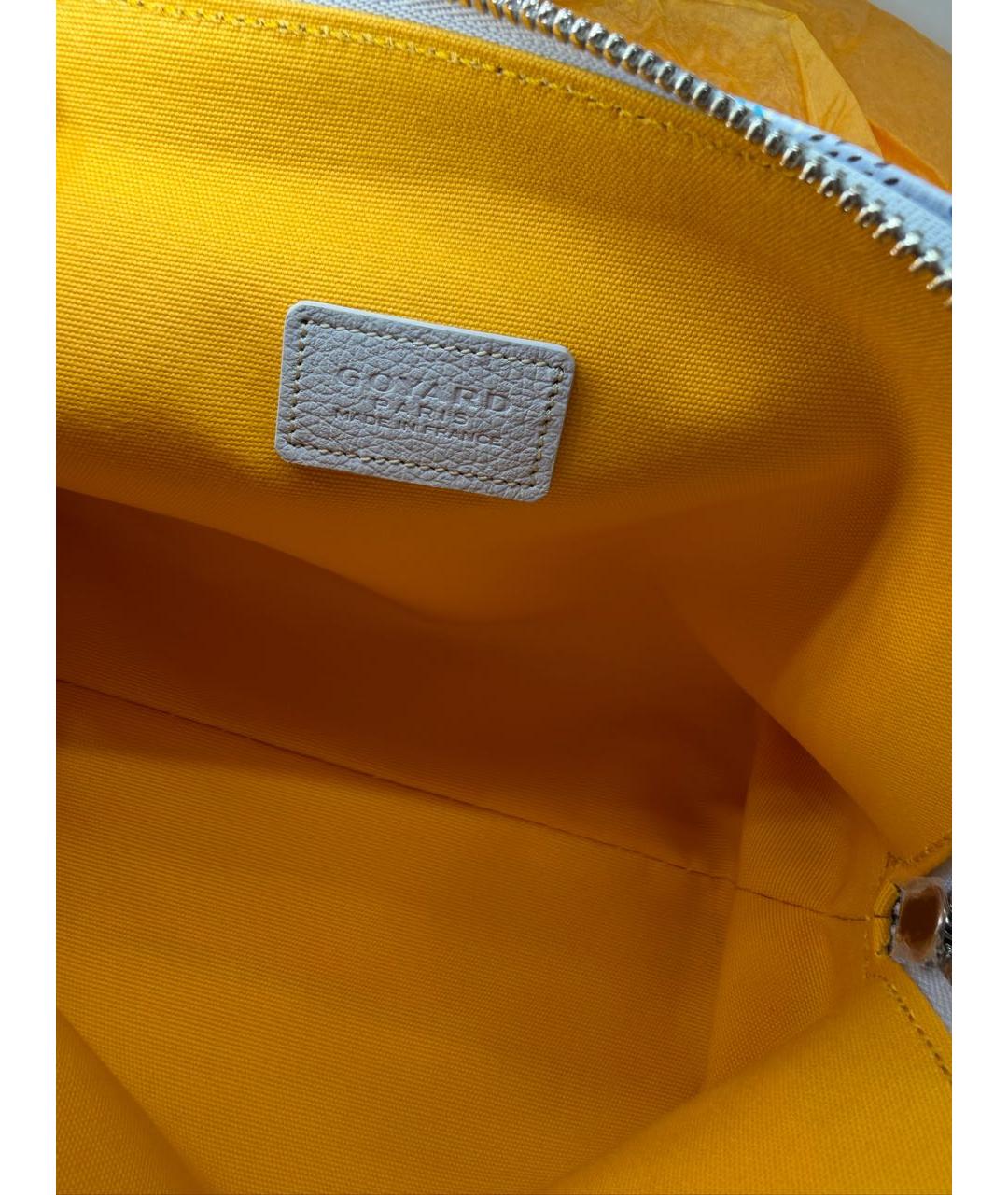 GOYARD Кожаная косметичка, фото 4