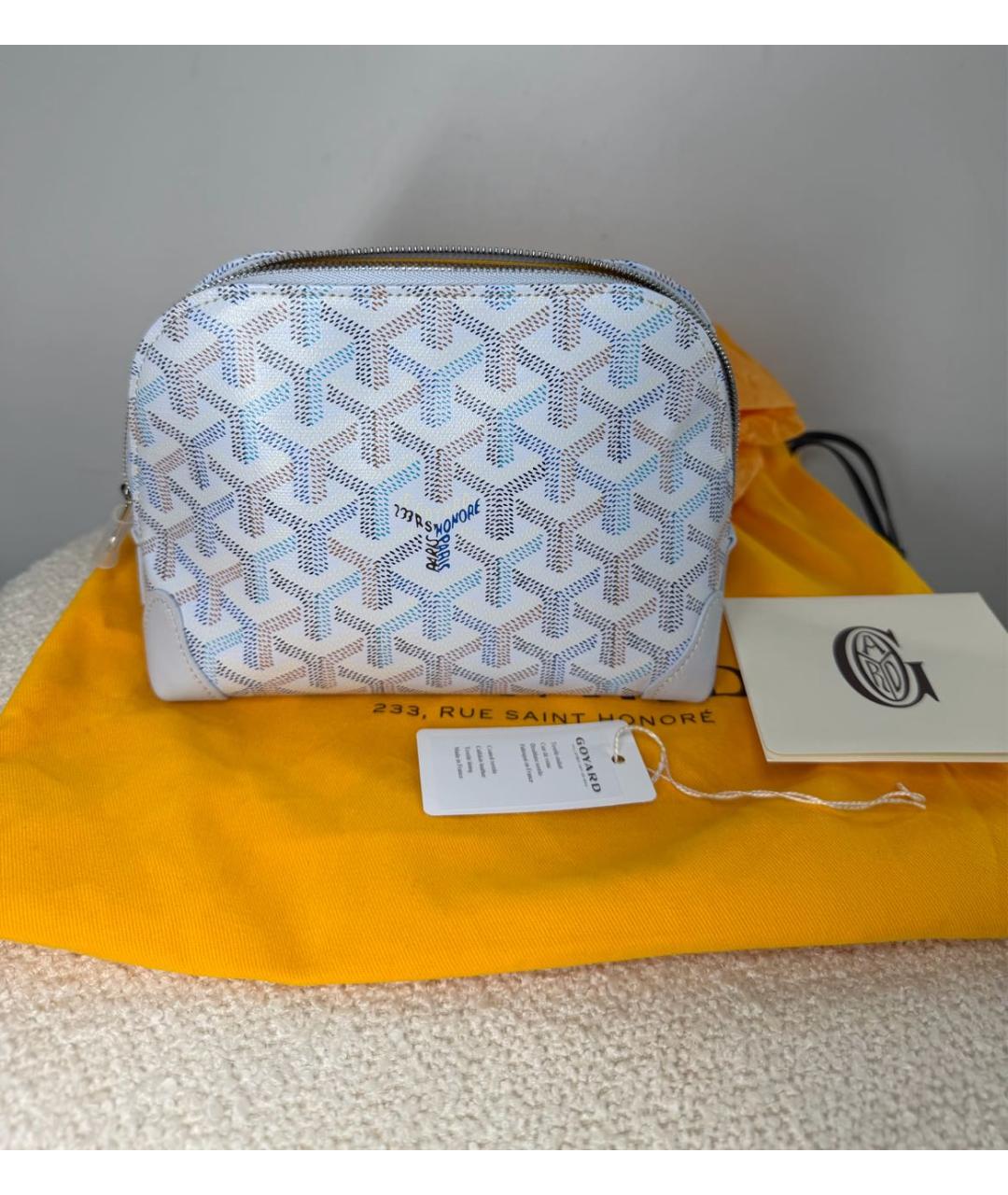 GOYARD Кожаная косметичка, фото 7