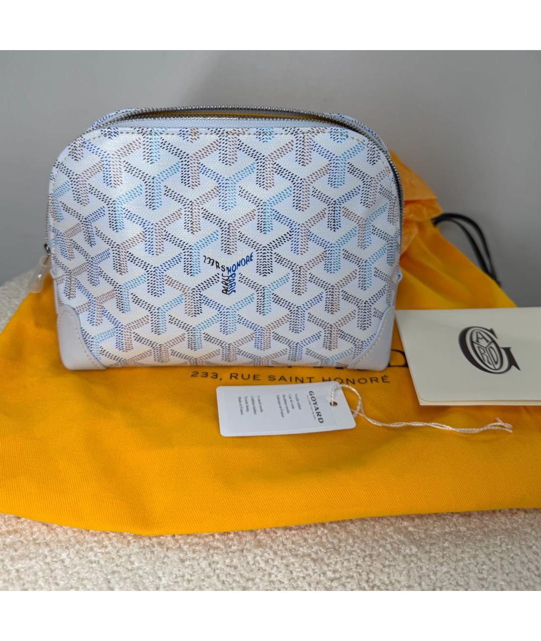 GOYARD Кожаная косметичка, фото 6