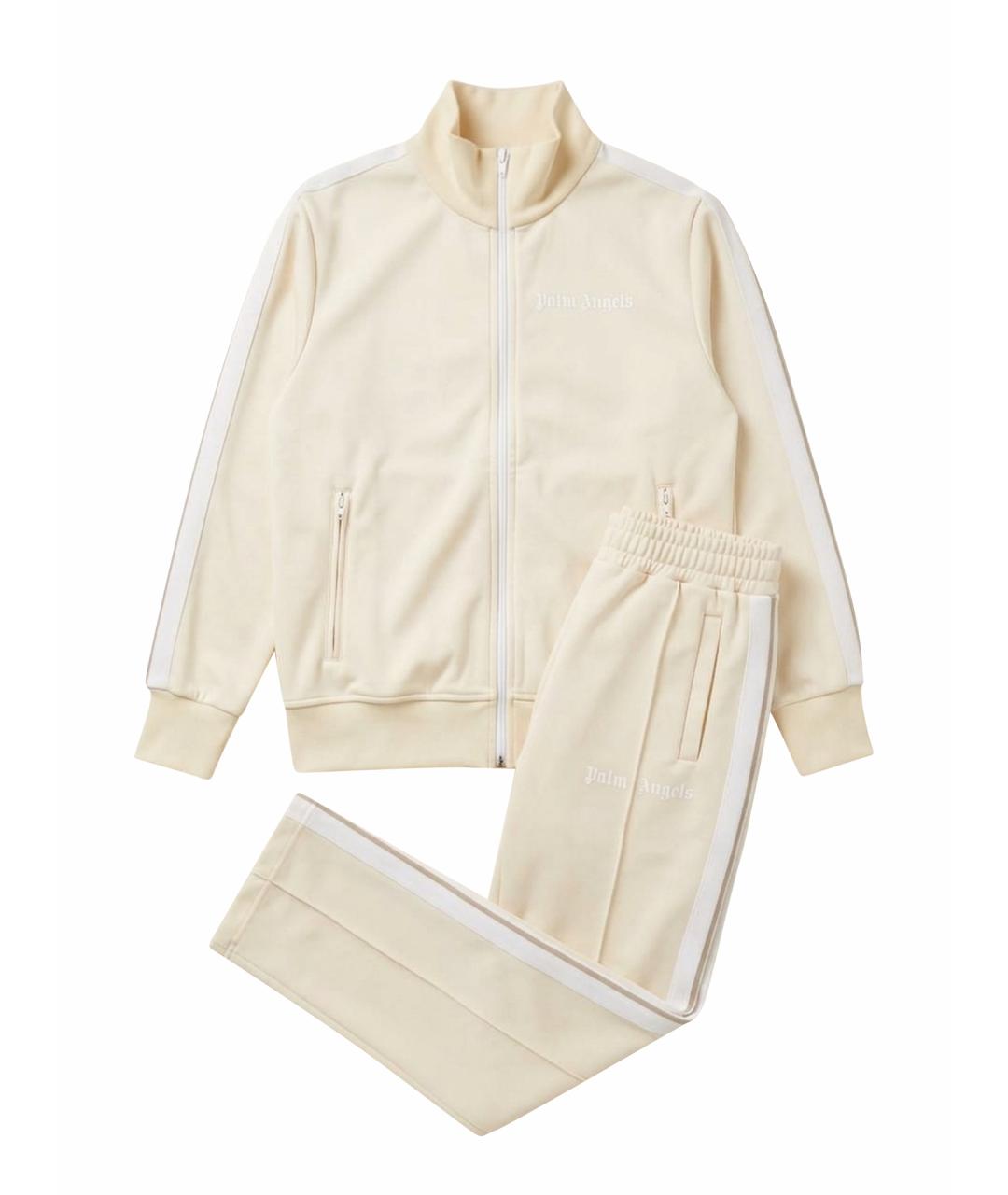 PALM ANGELS Бежевый хлопковый спортивные костюмы, фото 1