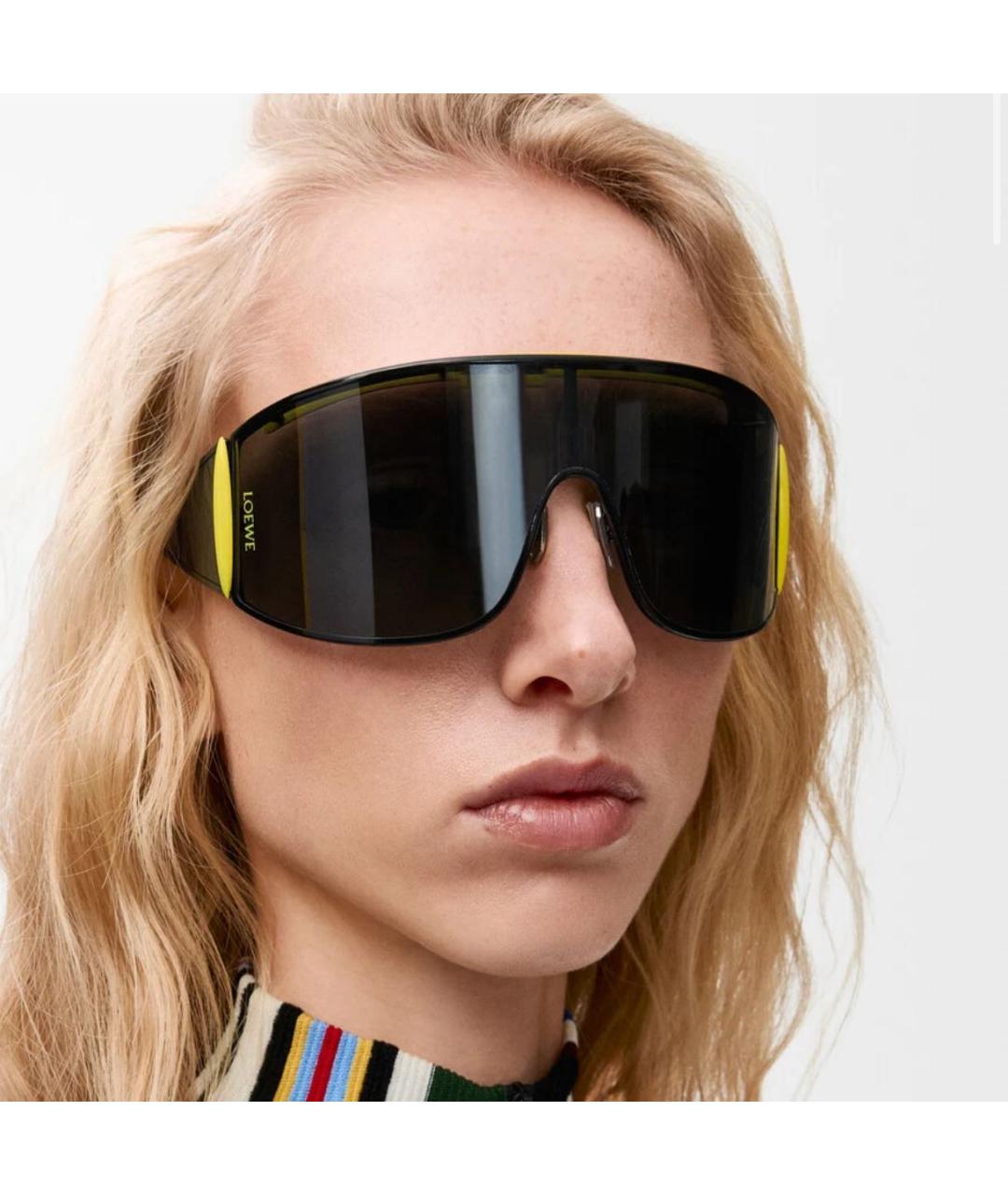 LOEWE Желтые солнцезащитные очки, фото 3