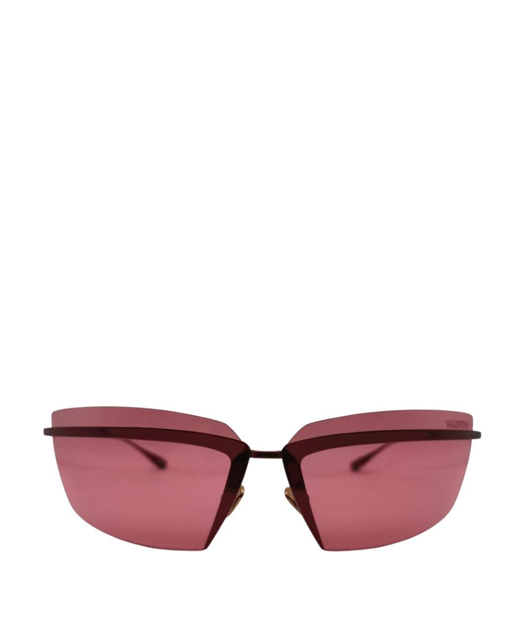 VALENTINO Красные солнцезащитные очки, фото 1