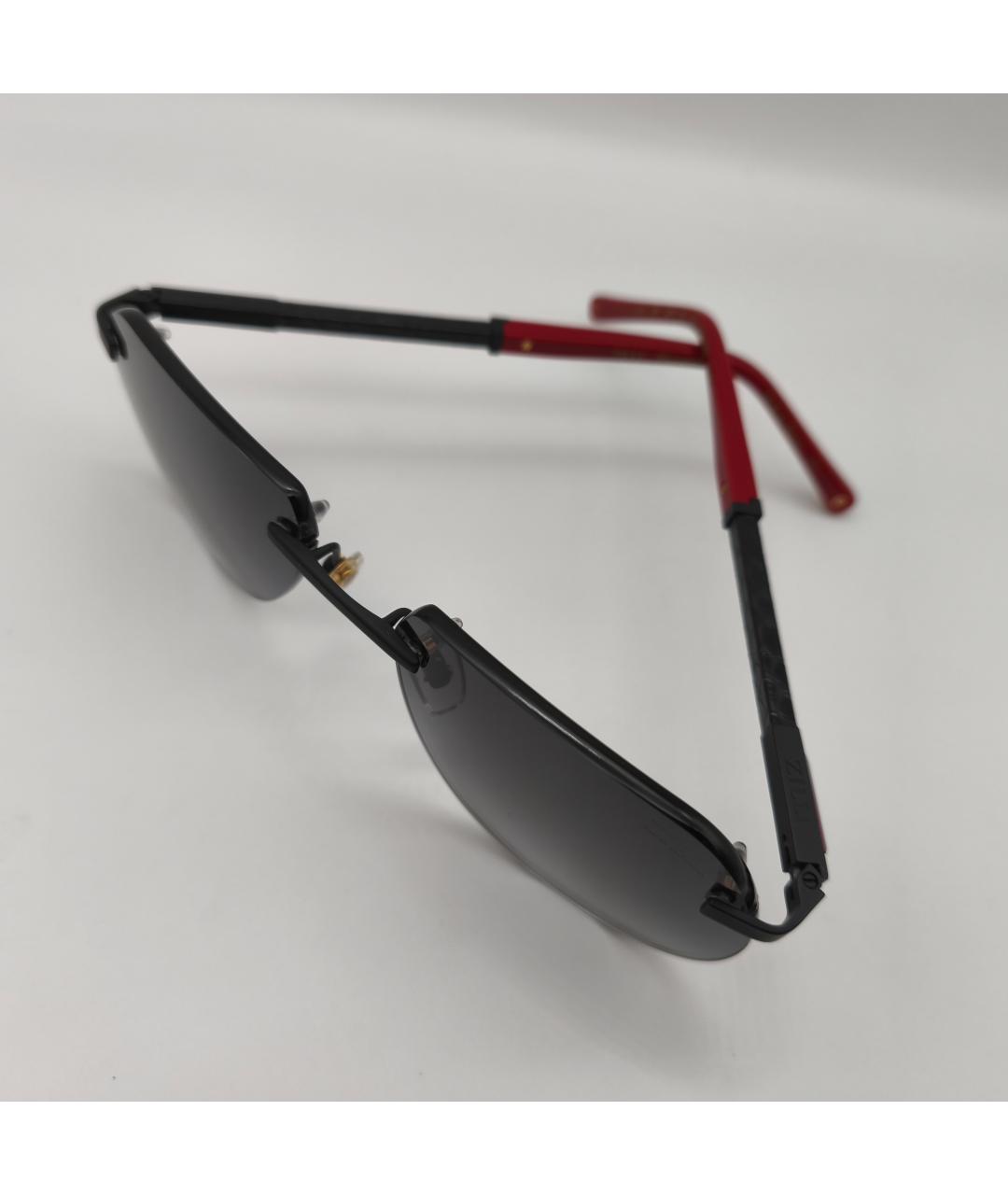 ZILLI Черные солнцезащитные очки, фото 8