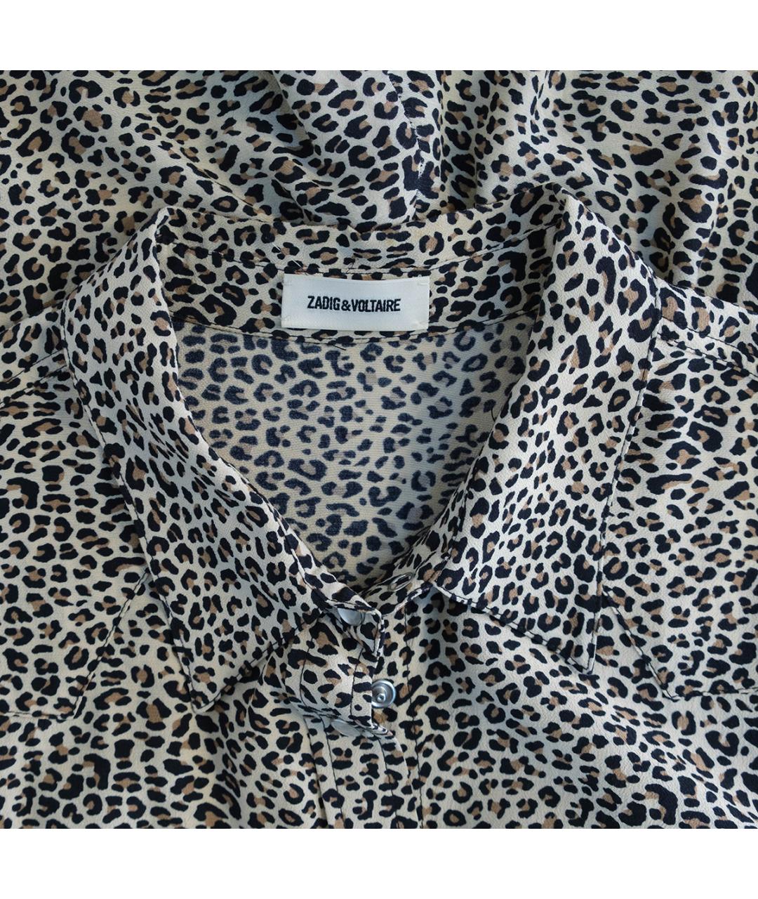 ZADIG & VOLTAIRE Коричневый вискозный комбинезон, фото 3