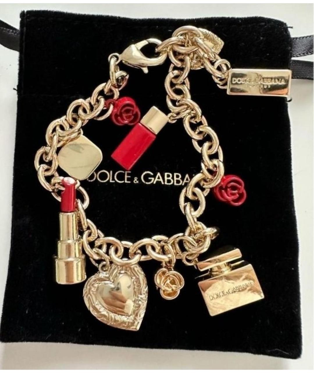 DOLCE&GABBANA Золотой браслет, фото 2