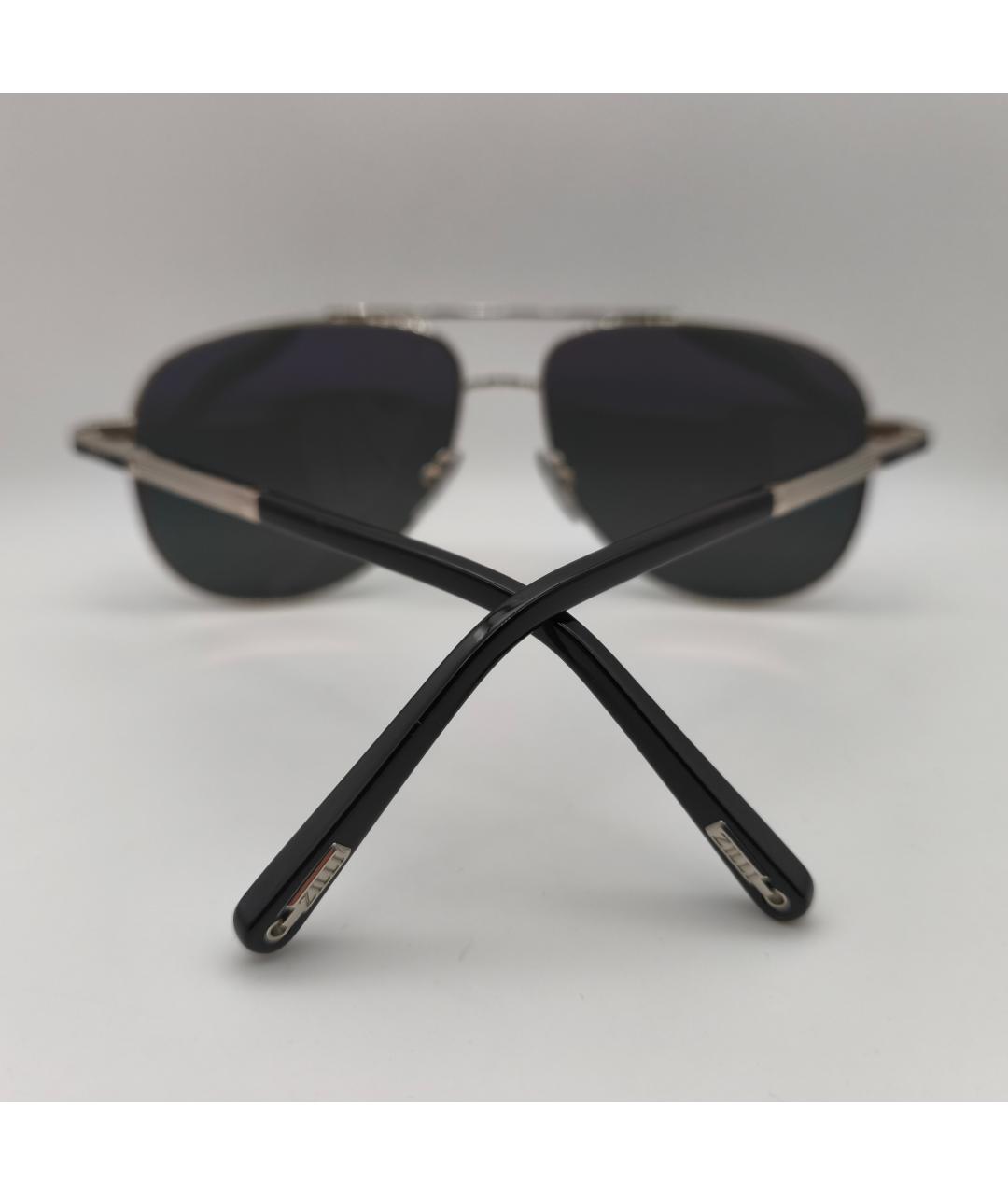 ZILLI Серебряные солнцезащитные очки, фото 3