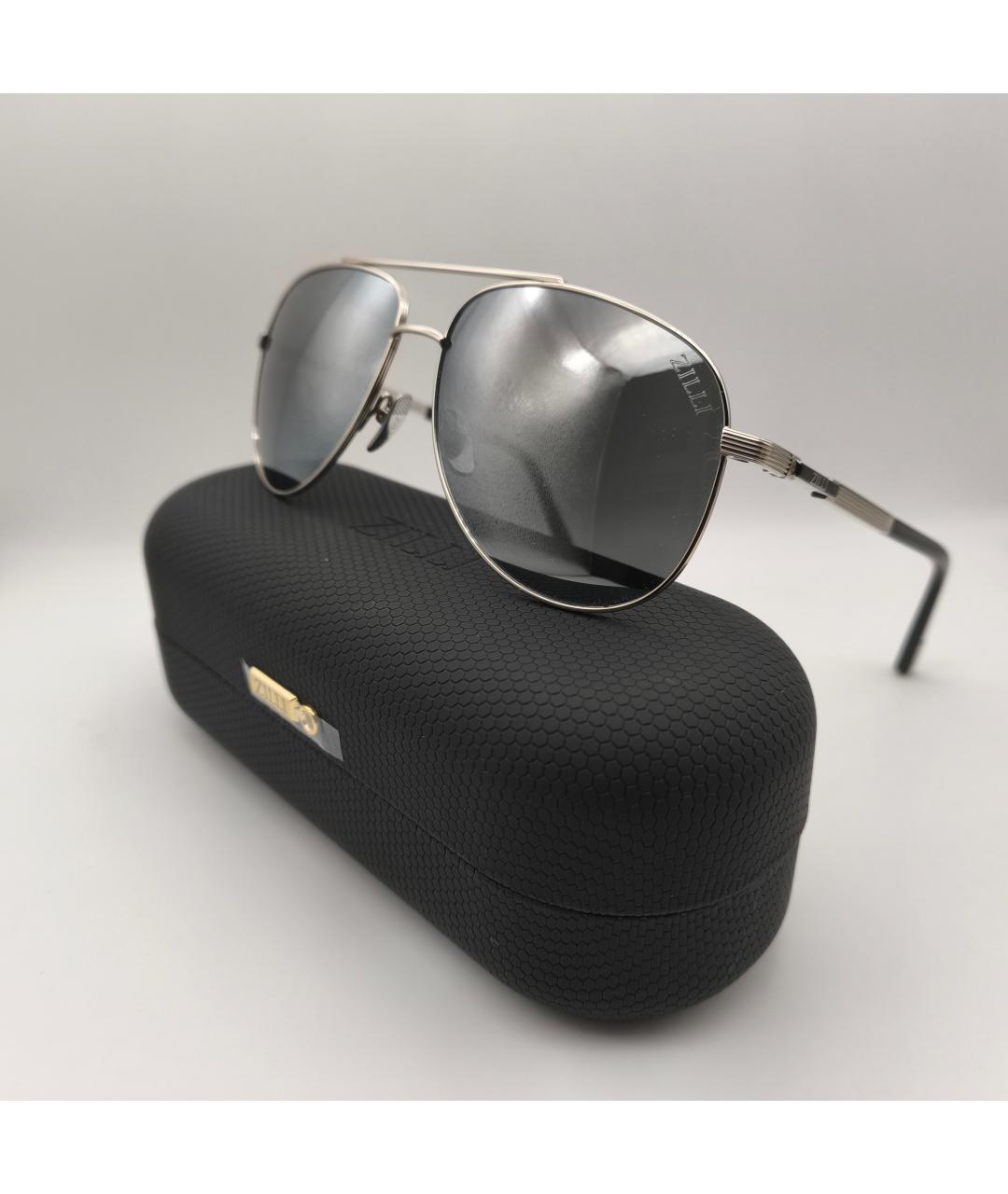 ZILLI Серебряные солнцезащитные очки, фото 8