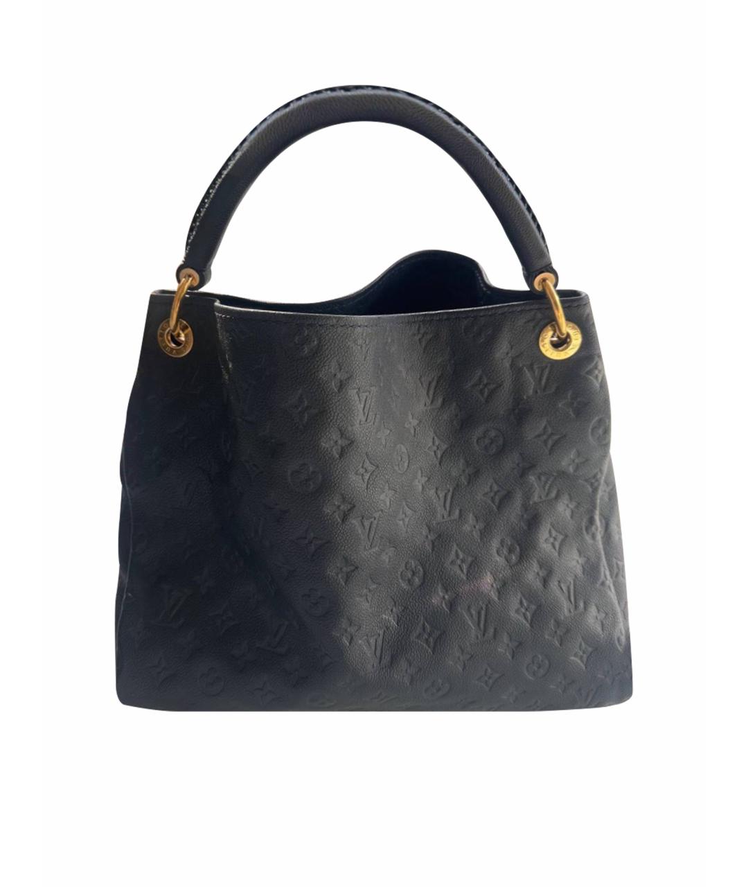 LOUIS VUITTON Черная сумка тоут из лакированной кожи, фото 1