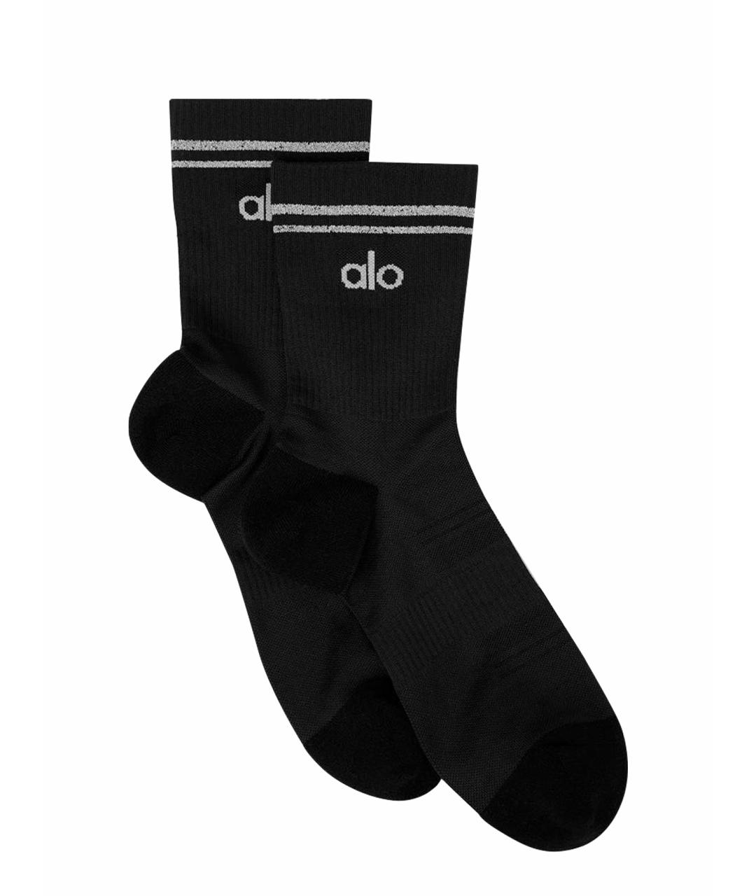 ALO YOGA Черные носки, чулки и колготы, фото 1