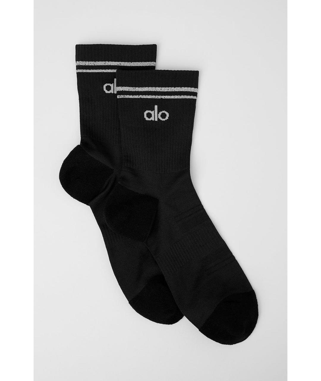 ALO YOGA Черные носки, чулки и колготы, фото 3