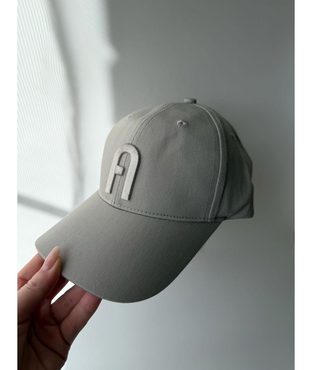 FURLA Бежевая хлопковая кепка, фото 5