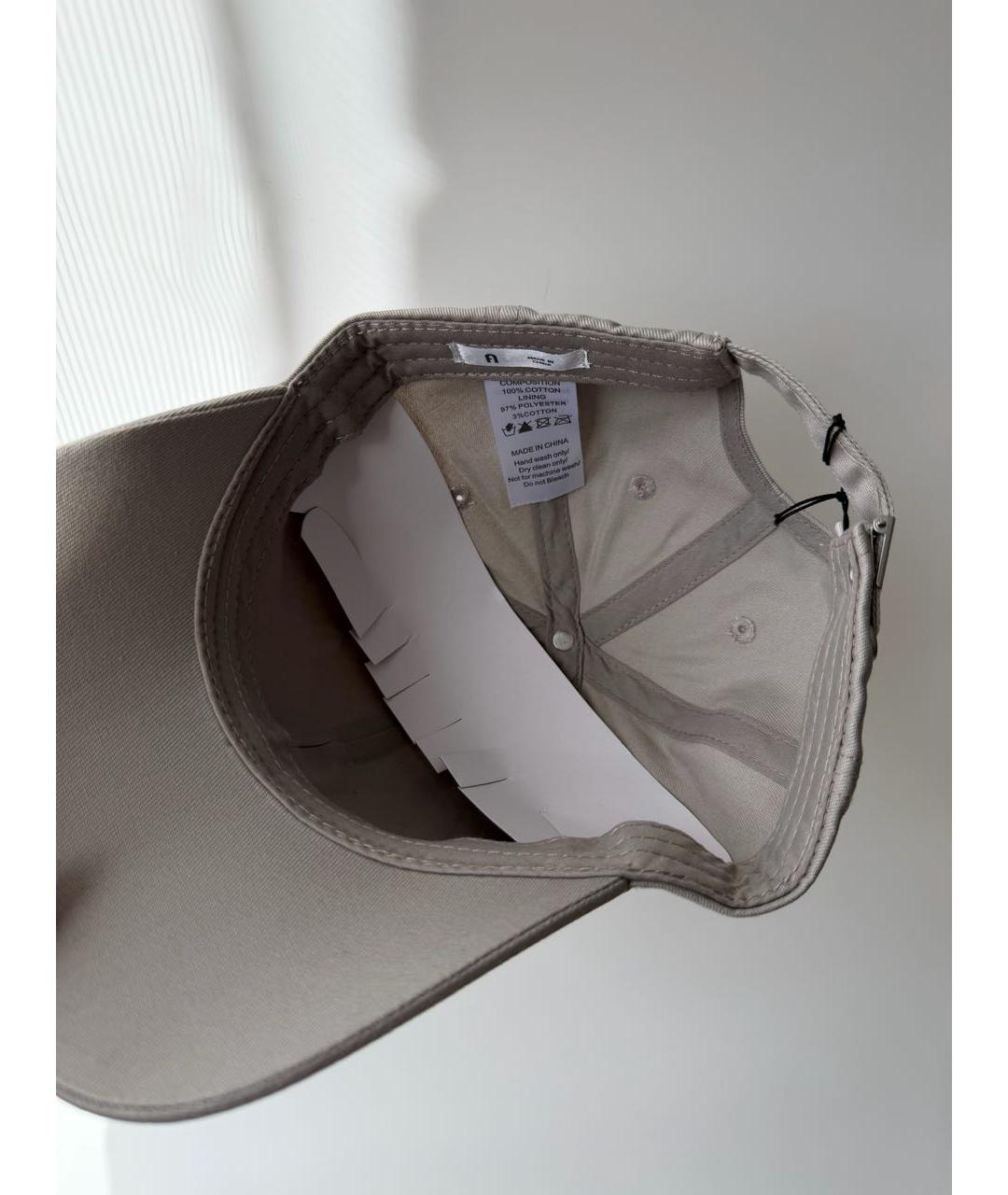 FURLA Бежевая хлопковая кепка, фото 2