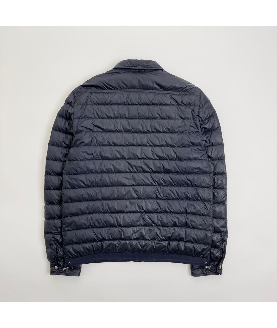 MONCLER Черная полиамидовая куртка, фото 2