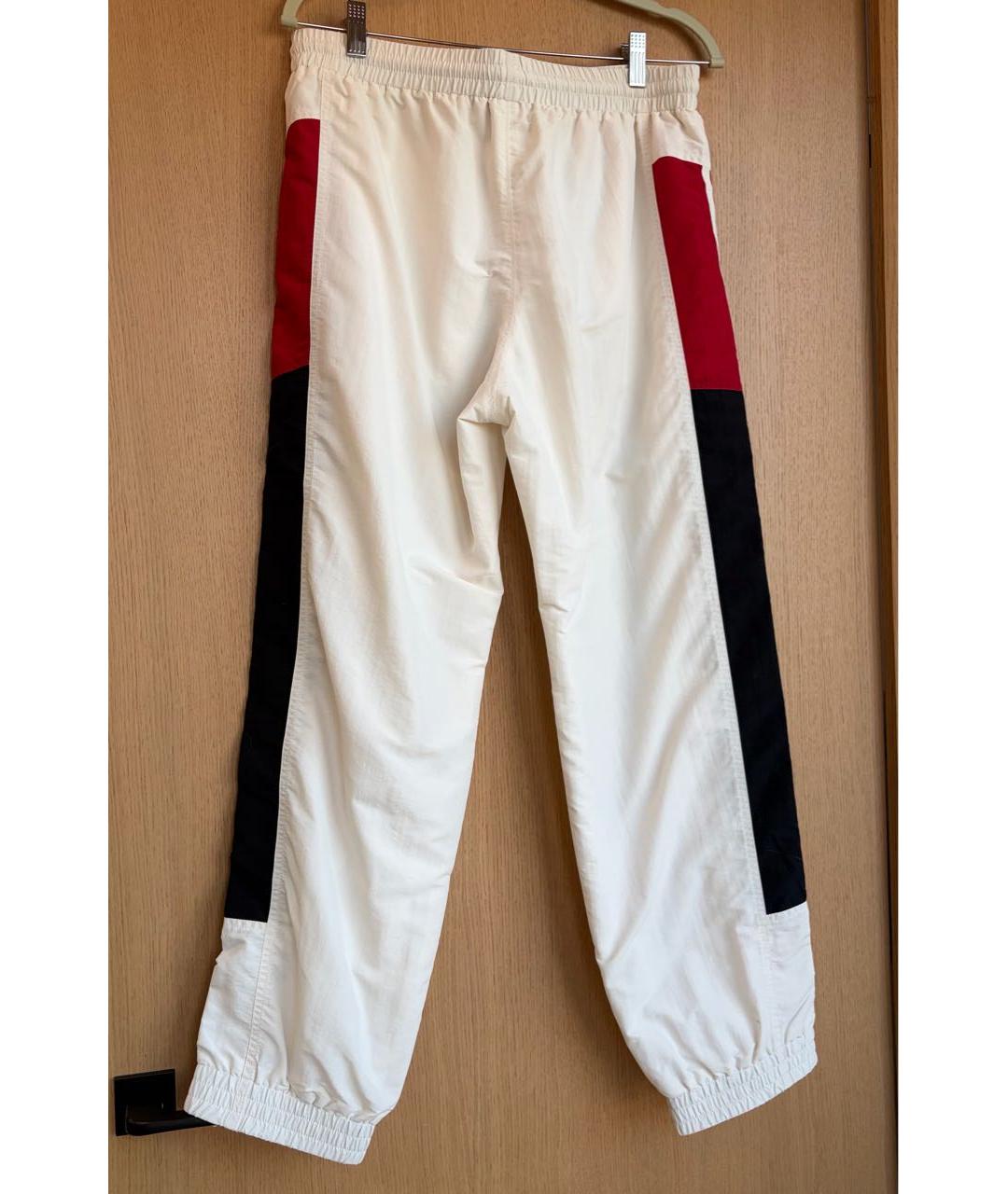 BALENCIAGA Белые полиэстеровые спортивные брюки и шорты, фото 2