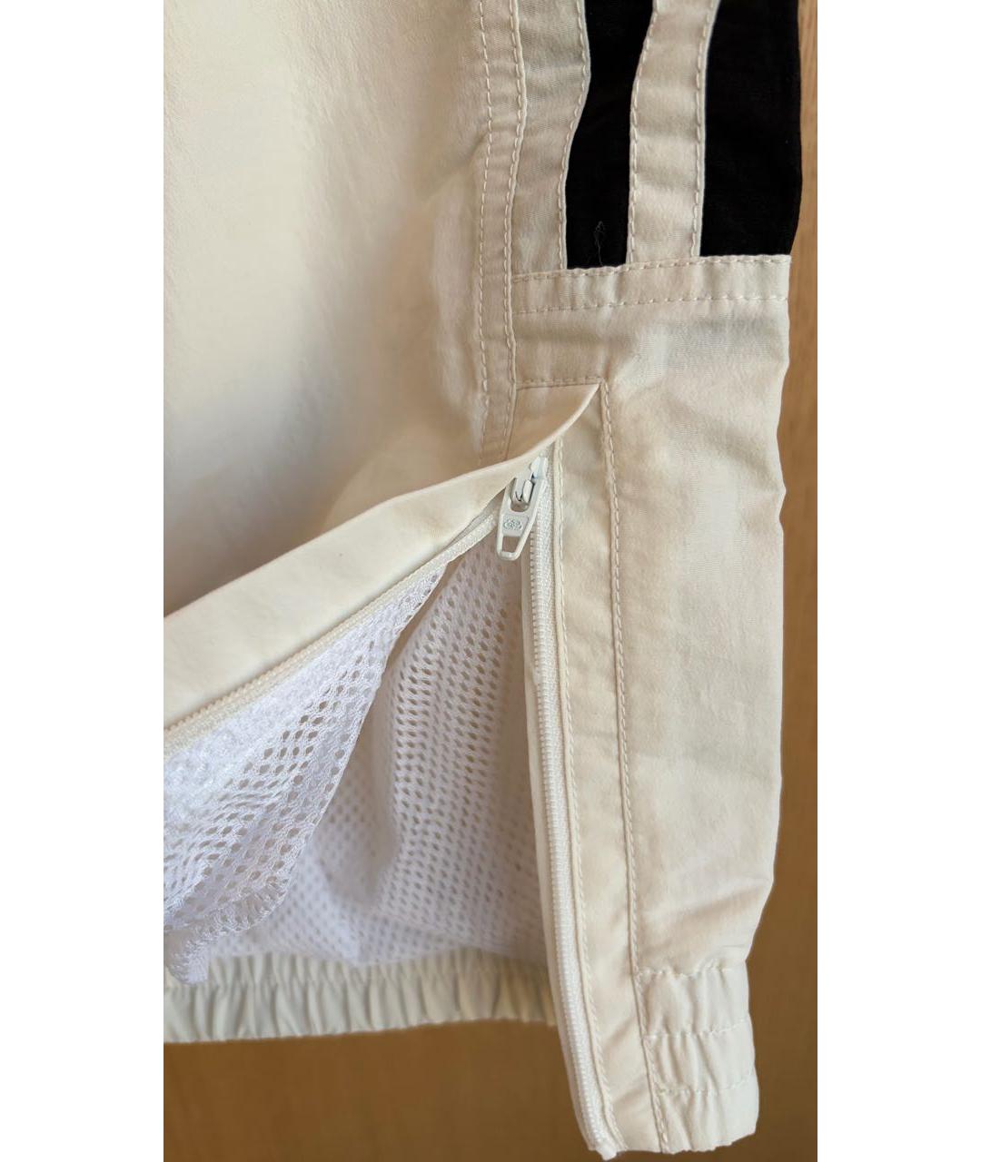 BALENCIAGA Белые полиэстеровые спортивные брюки и шорты, фото 6