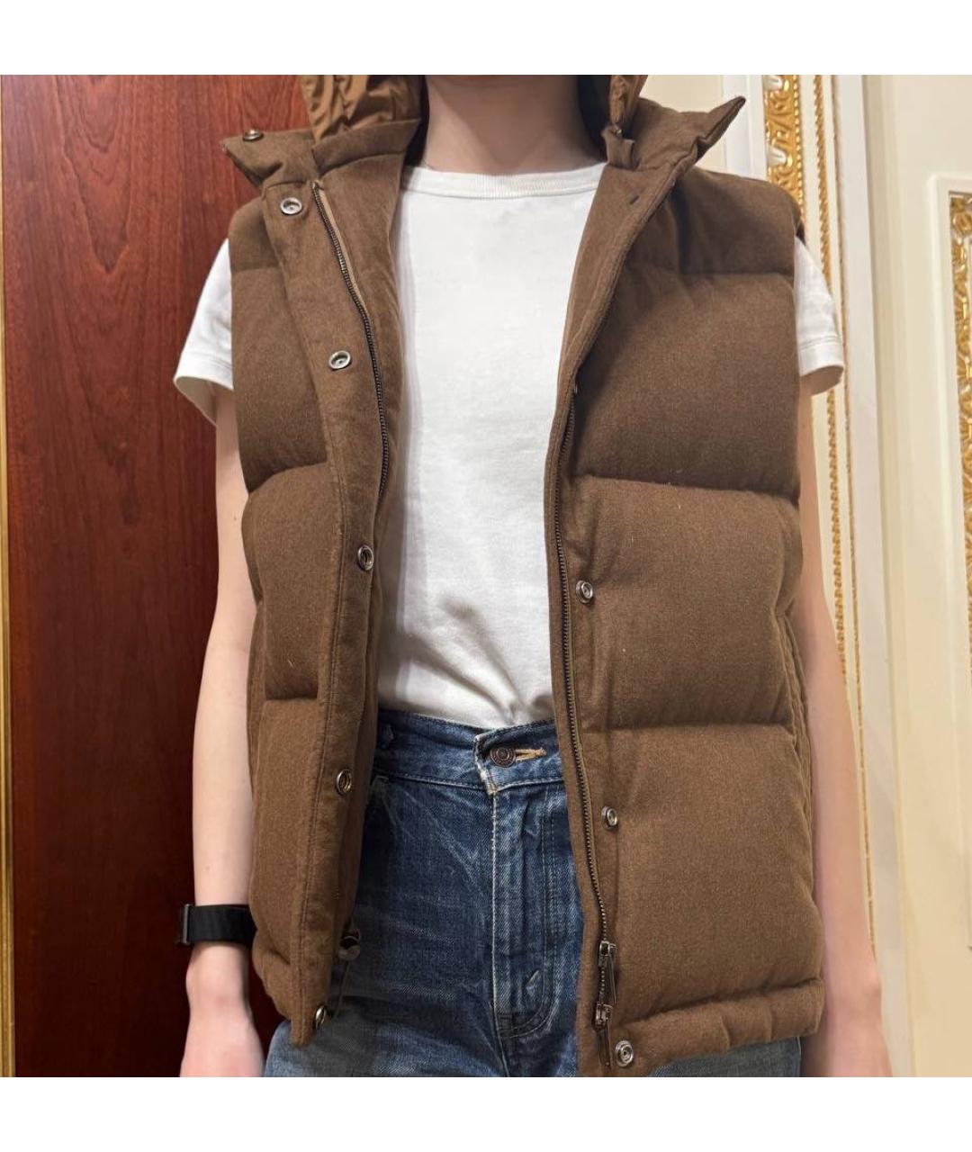 12 STOREEZ Коричневый жилет, фото 3