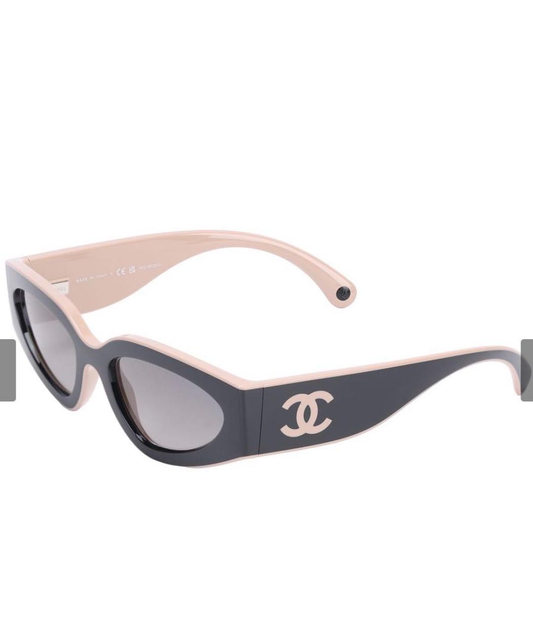 CHANEL Розовые солнцезащитные очки, фото 2
