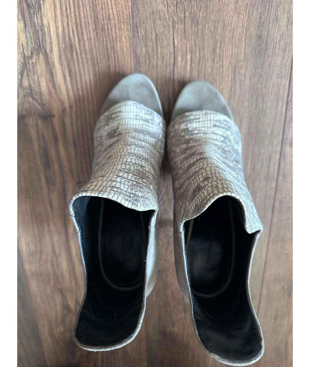 ALEXANDER WANG Серые замшевые туфли, фото 3