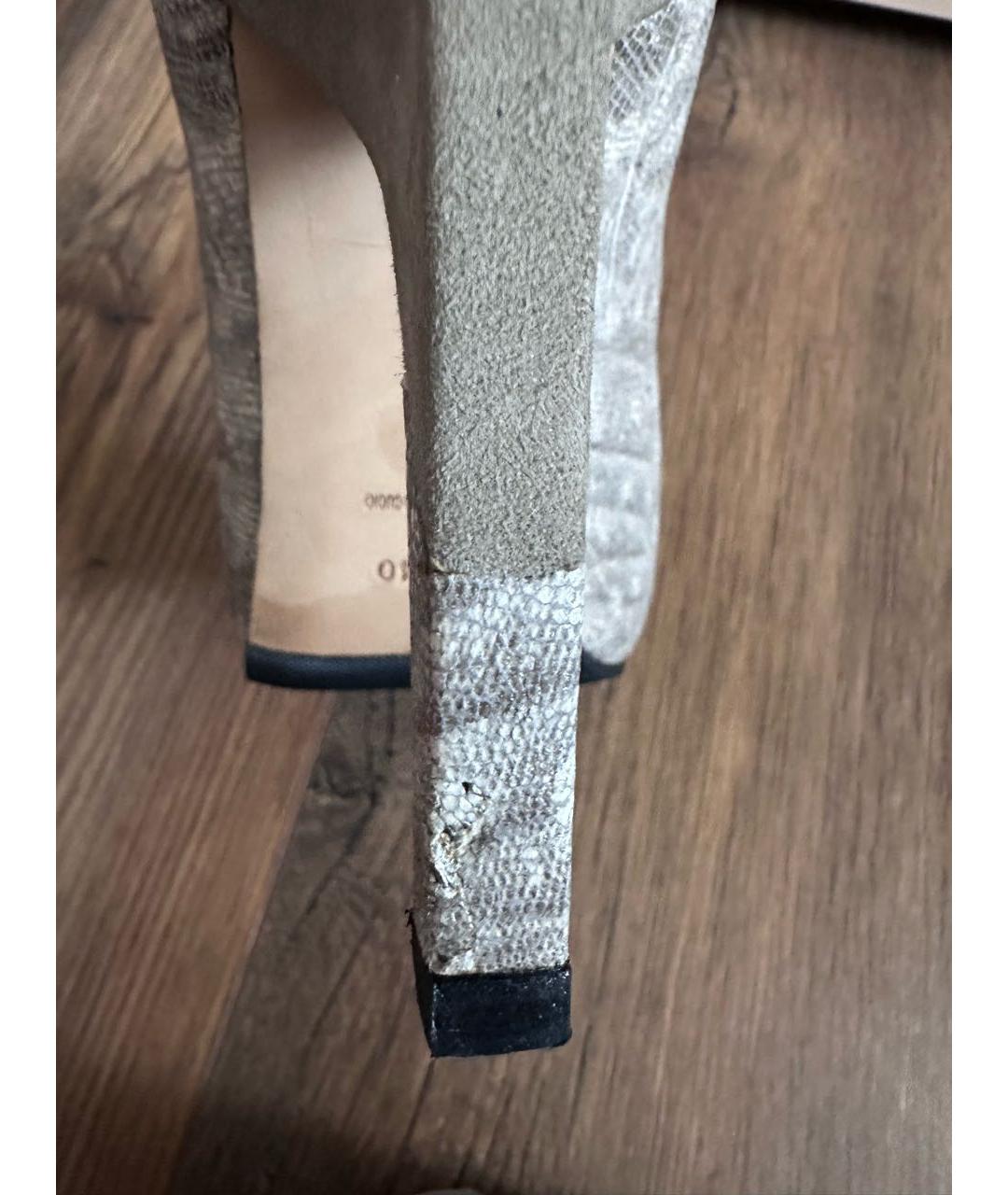 ALEXANDER WANG Серые замшевые туфли, фото 6