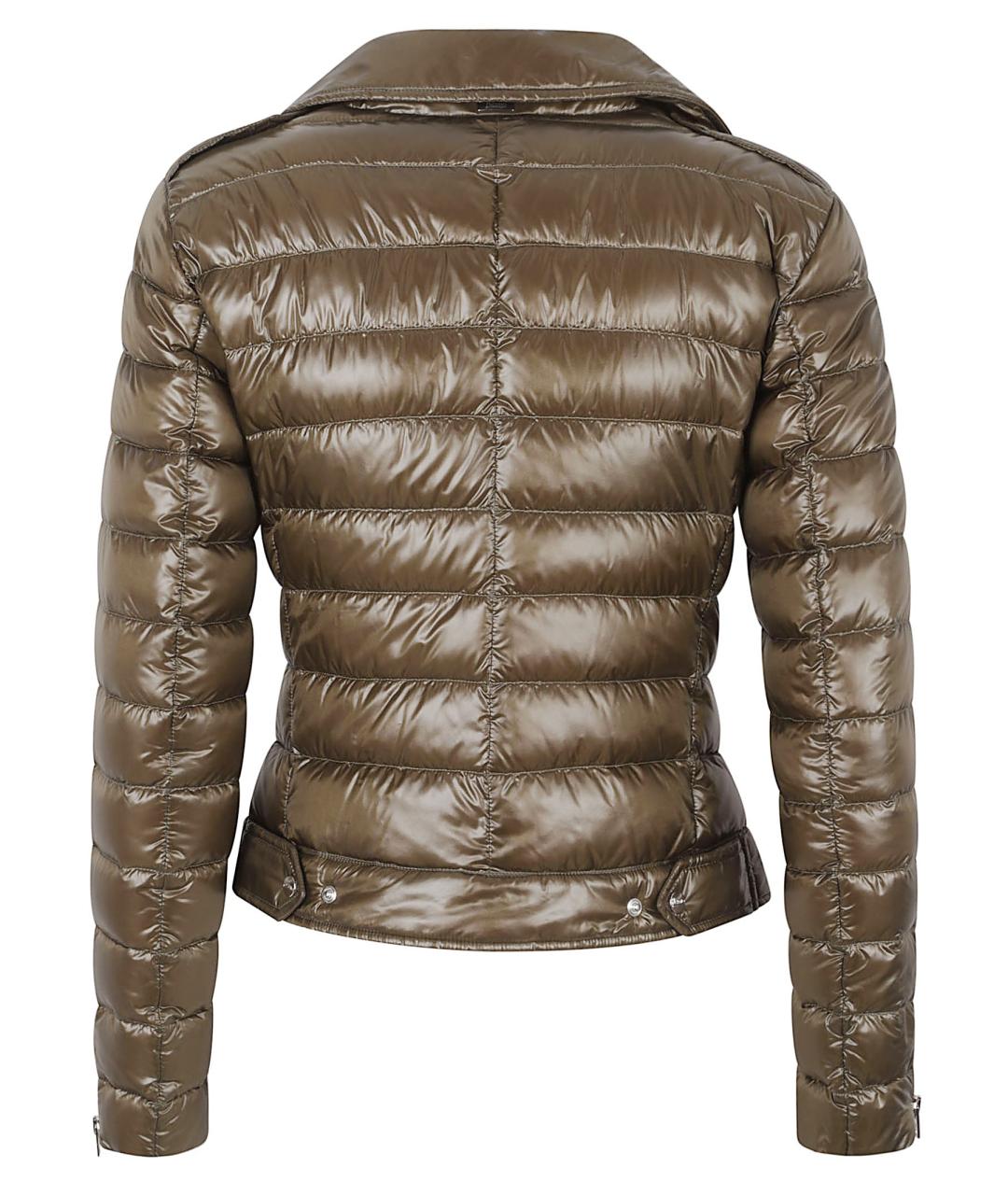 HERNO Хаки полиамидовый пуховик, фото 3