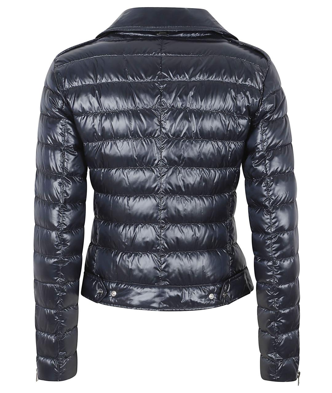 HERNO Синий полиамидовый пуховик, фото 3