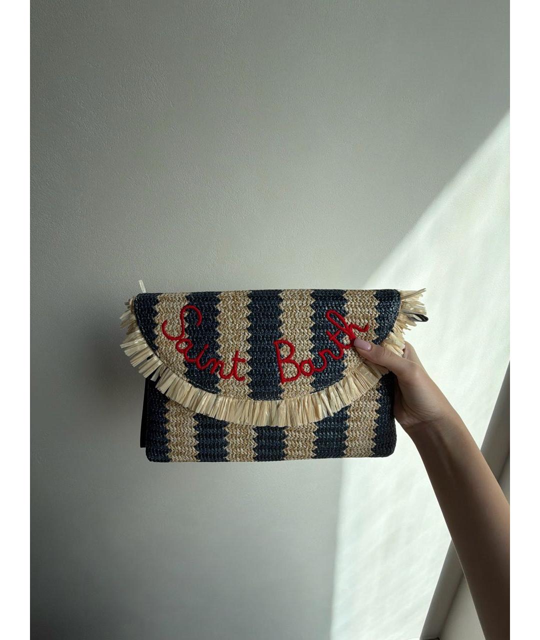 MC2 SAINT BARTH Бежевая пляжная сумка, фото 2