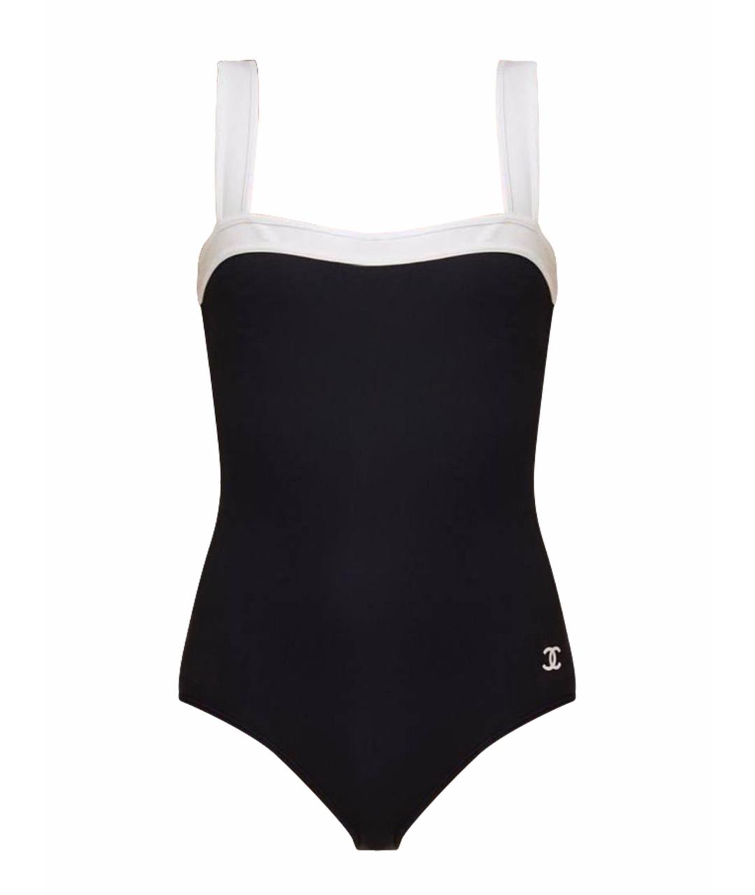 CHANEL Черный купальник, фото 1