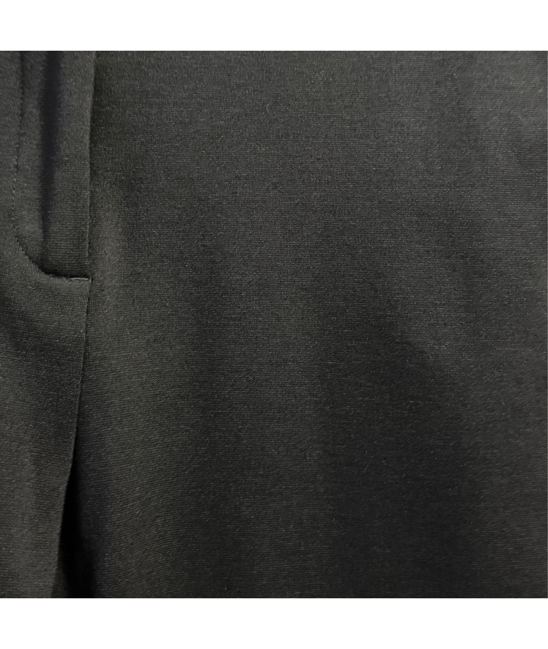 LIU JO Черные вискозные брюки узкие, фото 4