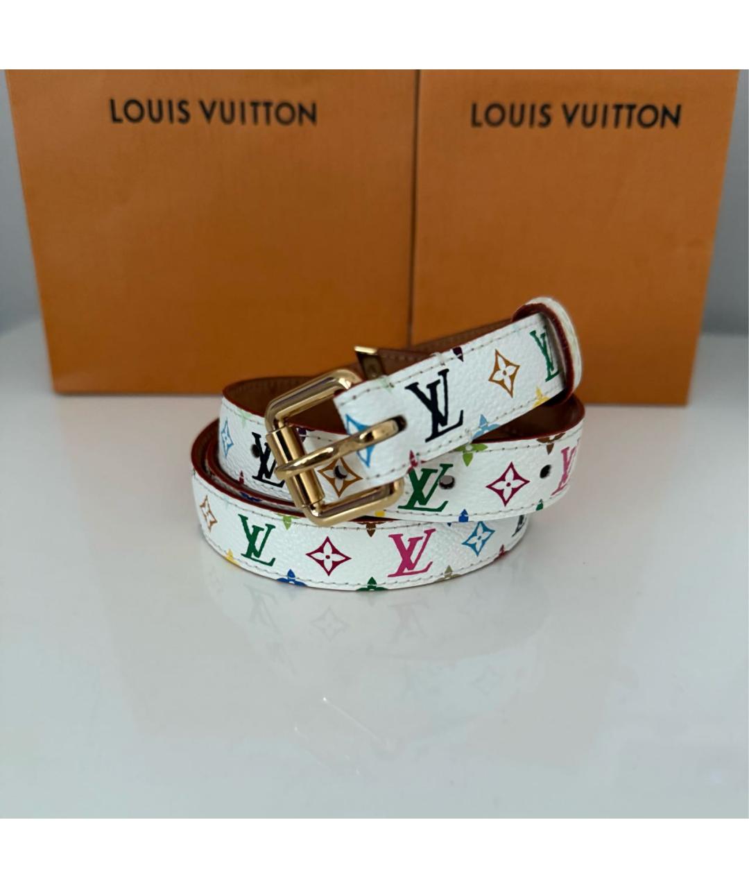 LOUIS VUITTON Мульти кожаный ремень, фото 2