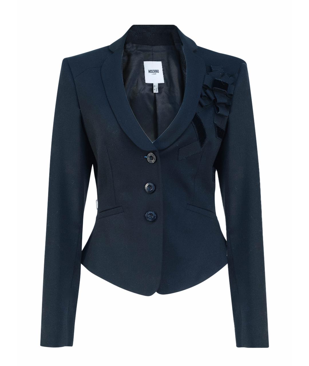 MOSCHINO Черный жакет/пиджак, фото 1