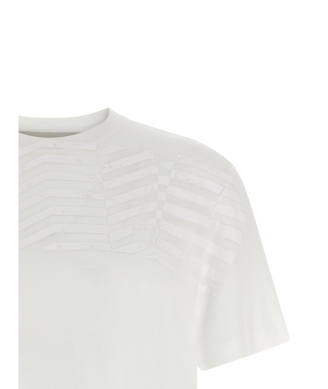 GOLDEN GOOSE DELUXE BRAND Белая футболка, фото 3