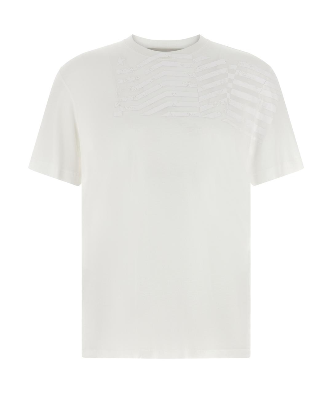 GOLDEN GOOSE DELUXE BRAND Белая футболка, фото 1