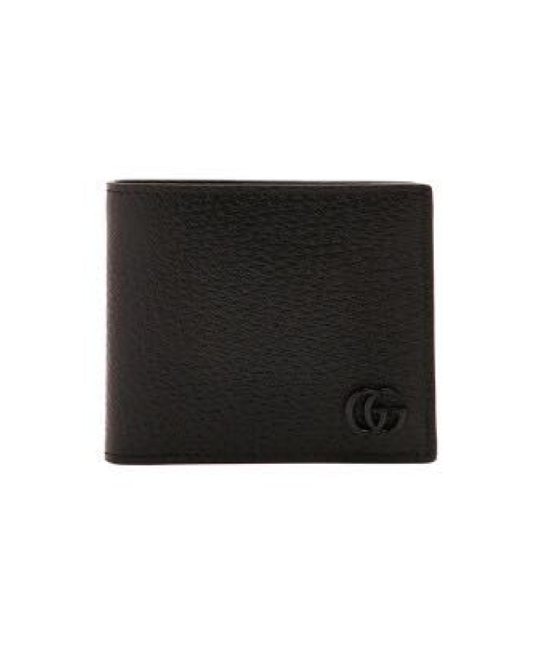 GUCCI Черный кожаный кошелек, фото 5