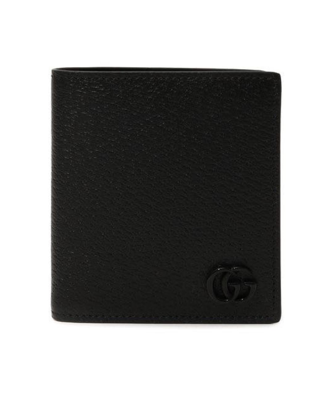 GUCCI Черный кожаный кошелек, фото 2