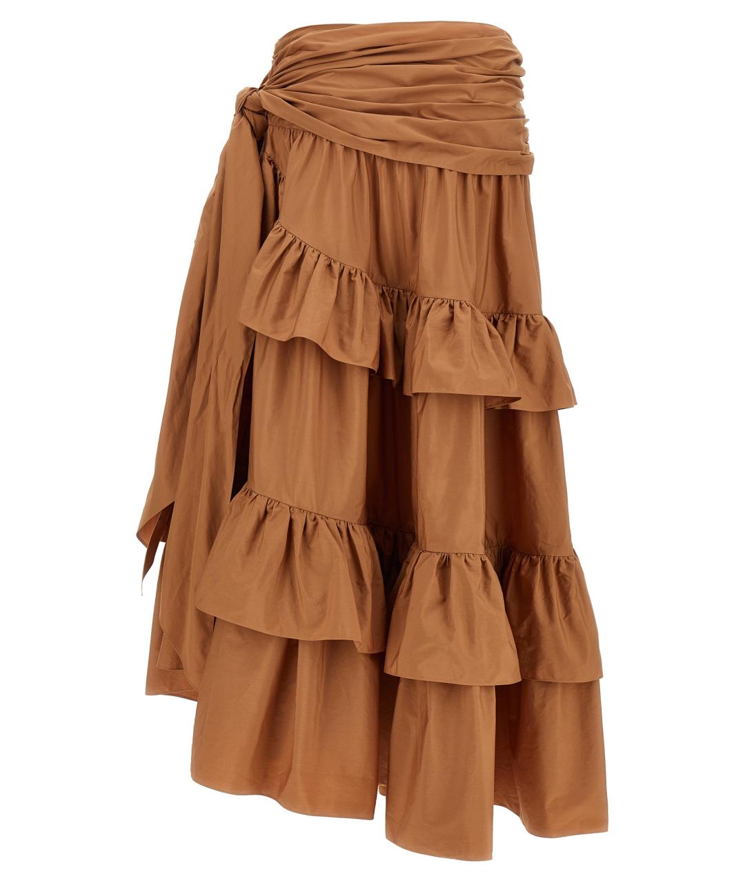 CHLOE Мульти хлопковая юбка макси, фото 2