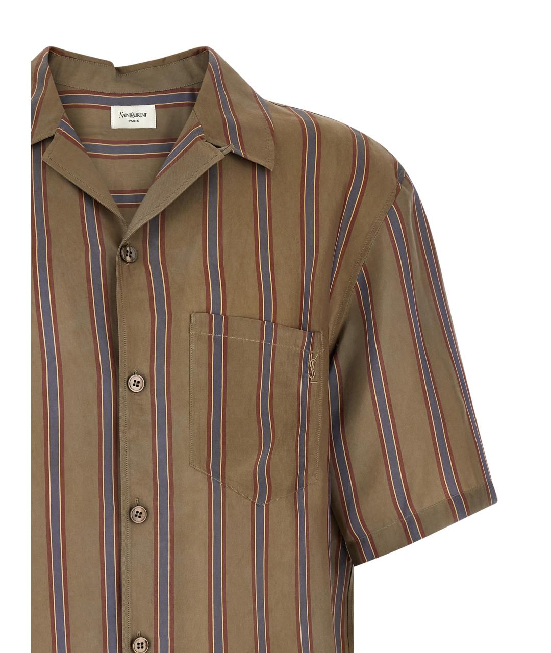 SAINT LAURENT Мульти кэжуал рубашка, фото 3