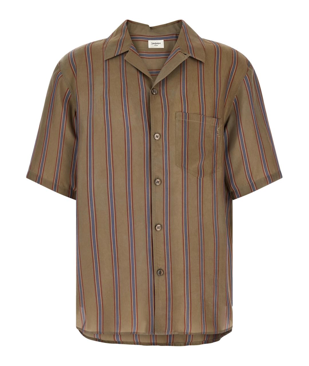 SAINT LAURENT Мульти кэжуал рубашка, фото 1