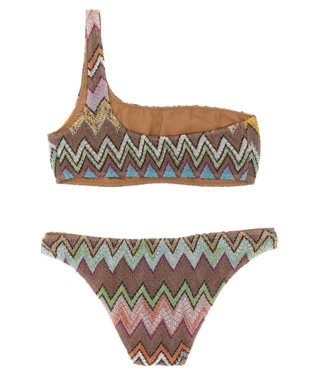 MISSONI Коричневый вискозный купальник, фото 2