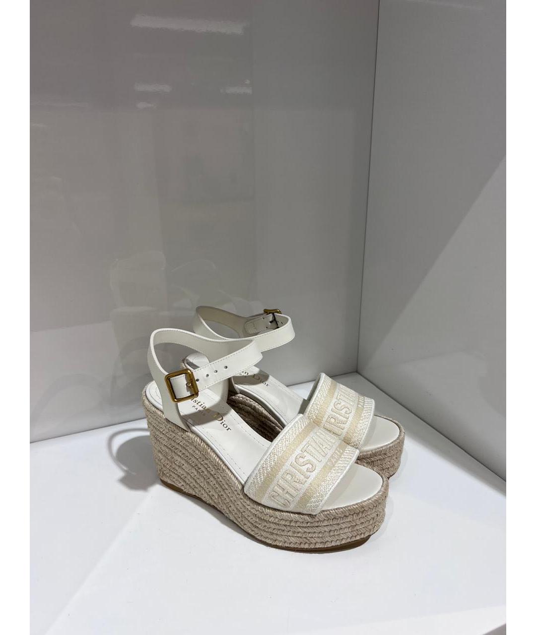 CHRISTIAN DIOR Мульти босоножки, фото 3