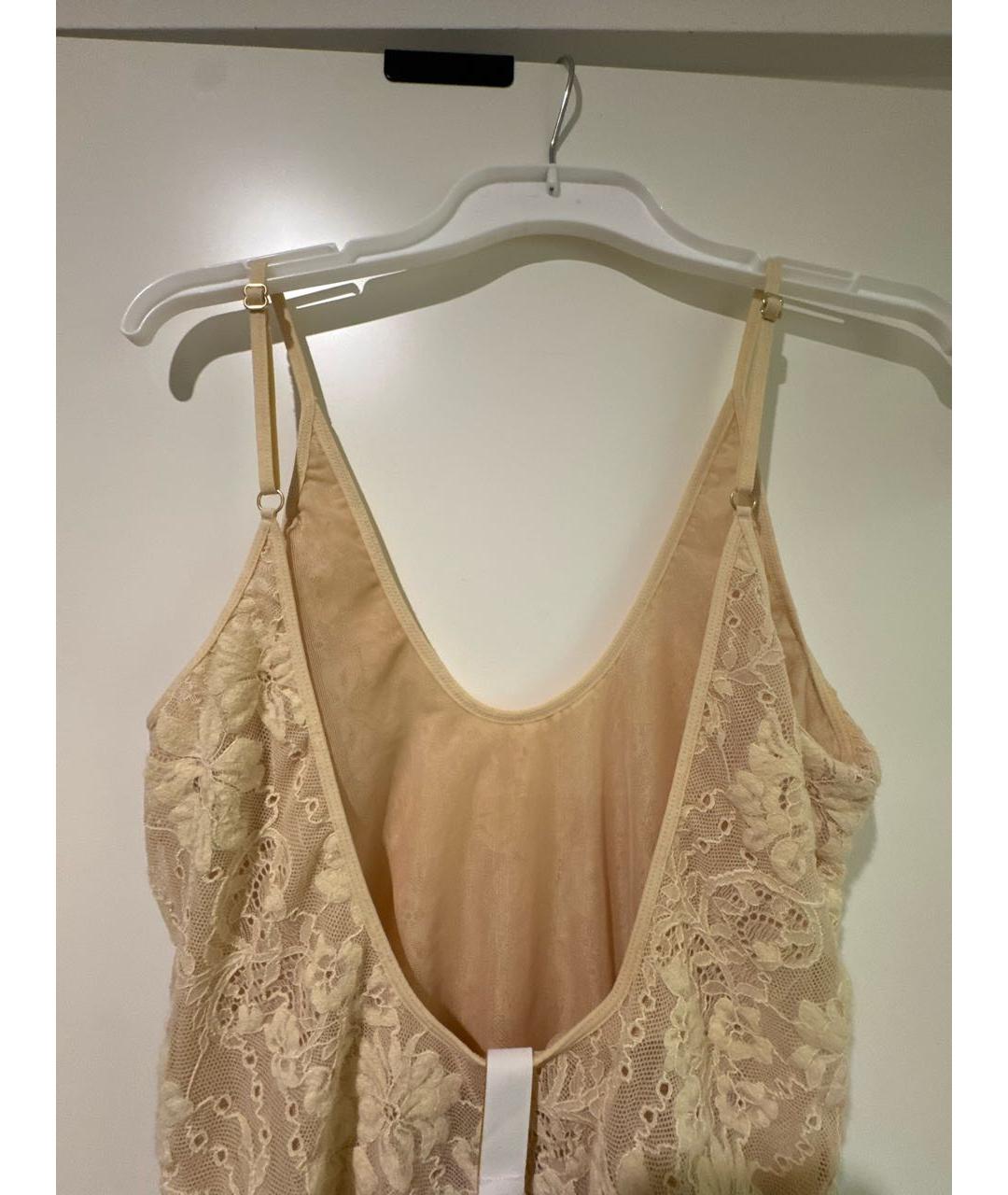 ZIMMERMANN Бежевое полиэстеровое боди, фото 7