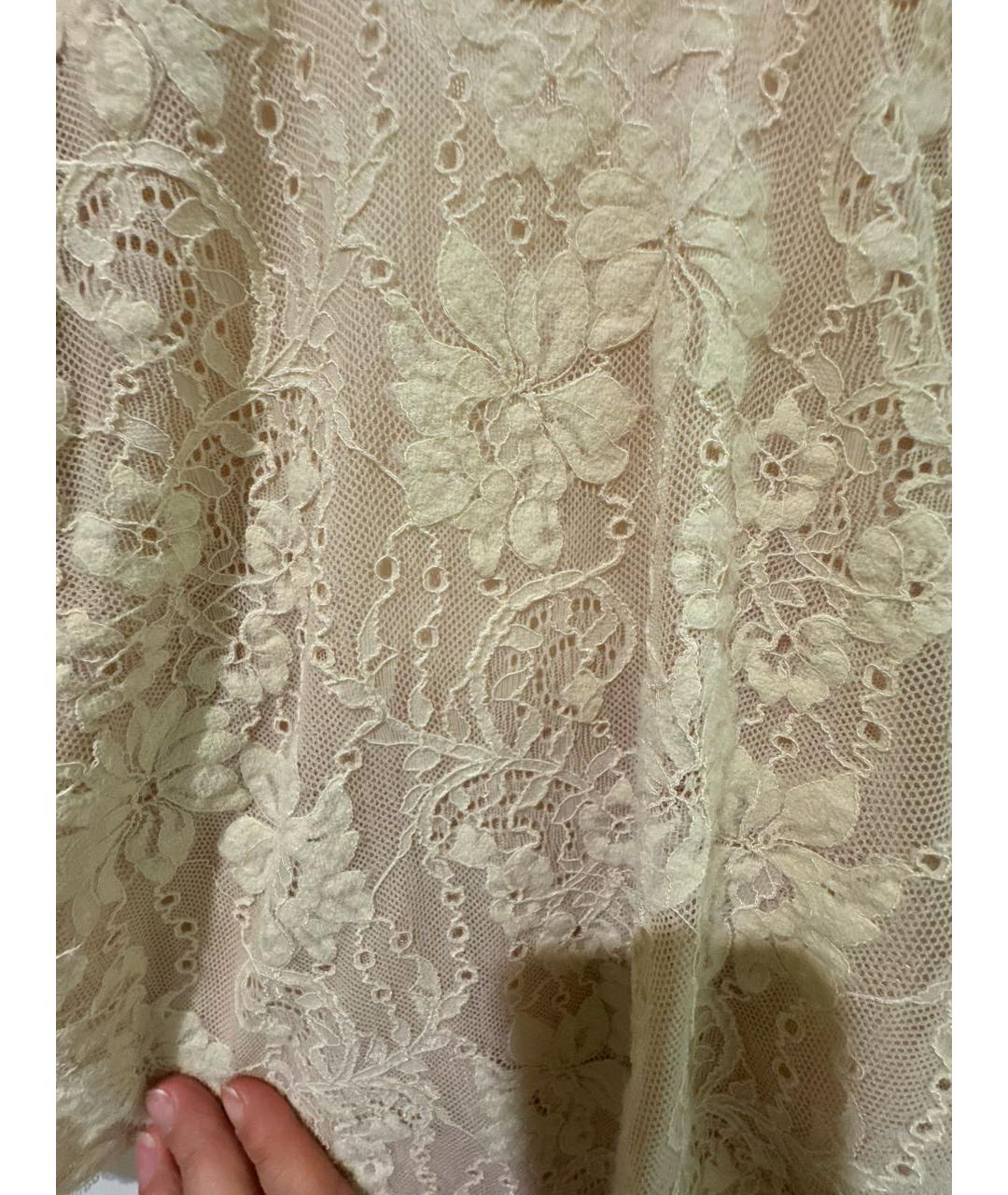 ZIMMERMANN Бежевое полиэстеровое боди, фото 4