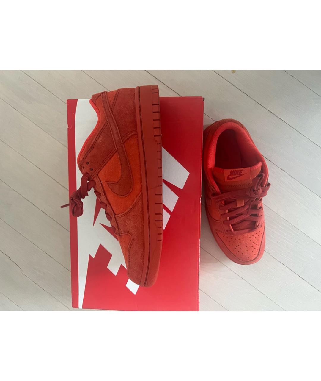 NIKE Красные кроссовки, фото 9