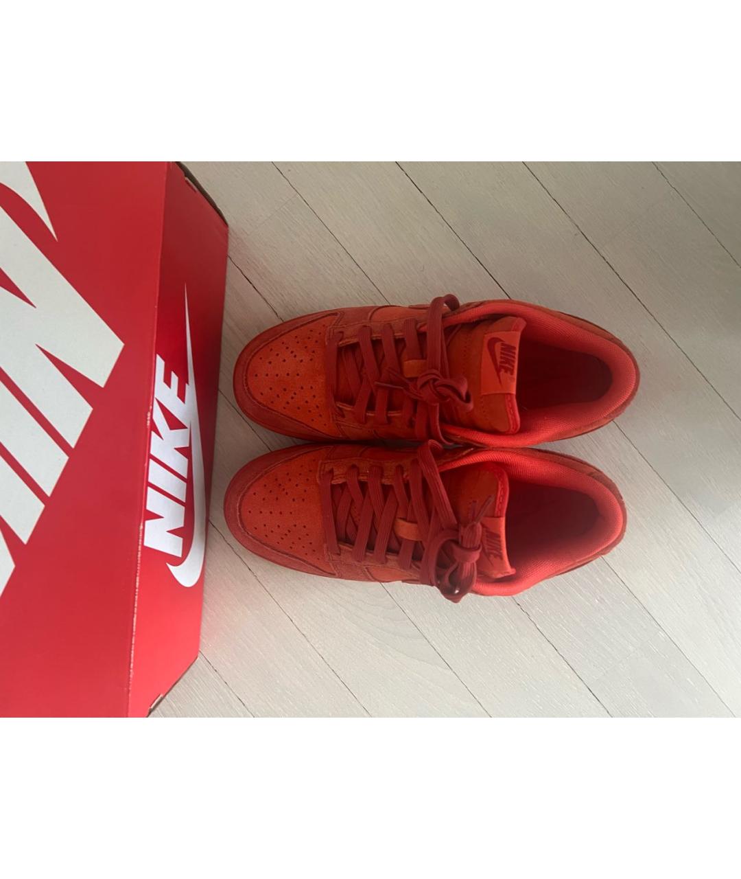 NIKE Красные кроссовки, фото 4