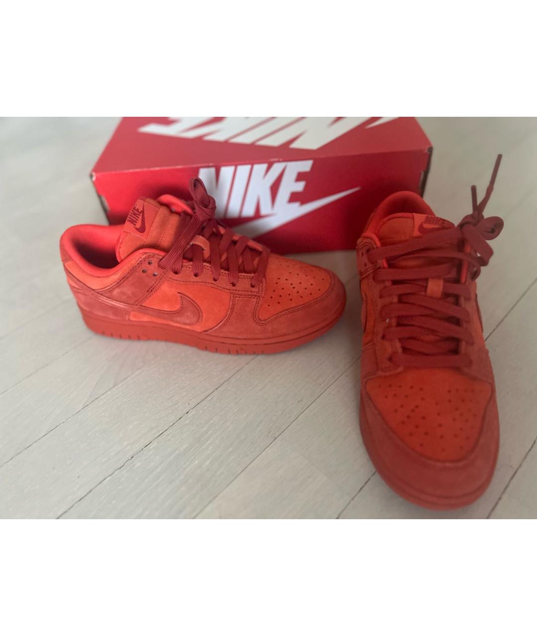 NIKE Красные кроссовки, фото 6