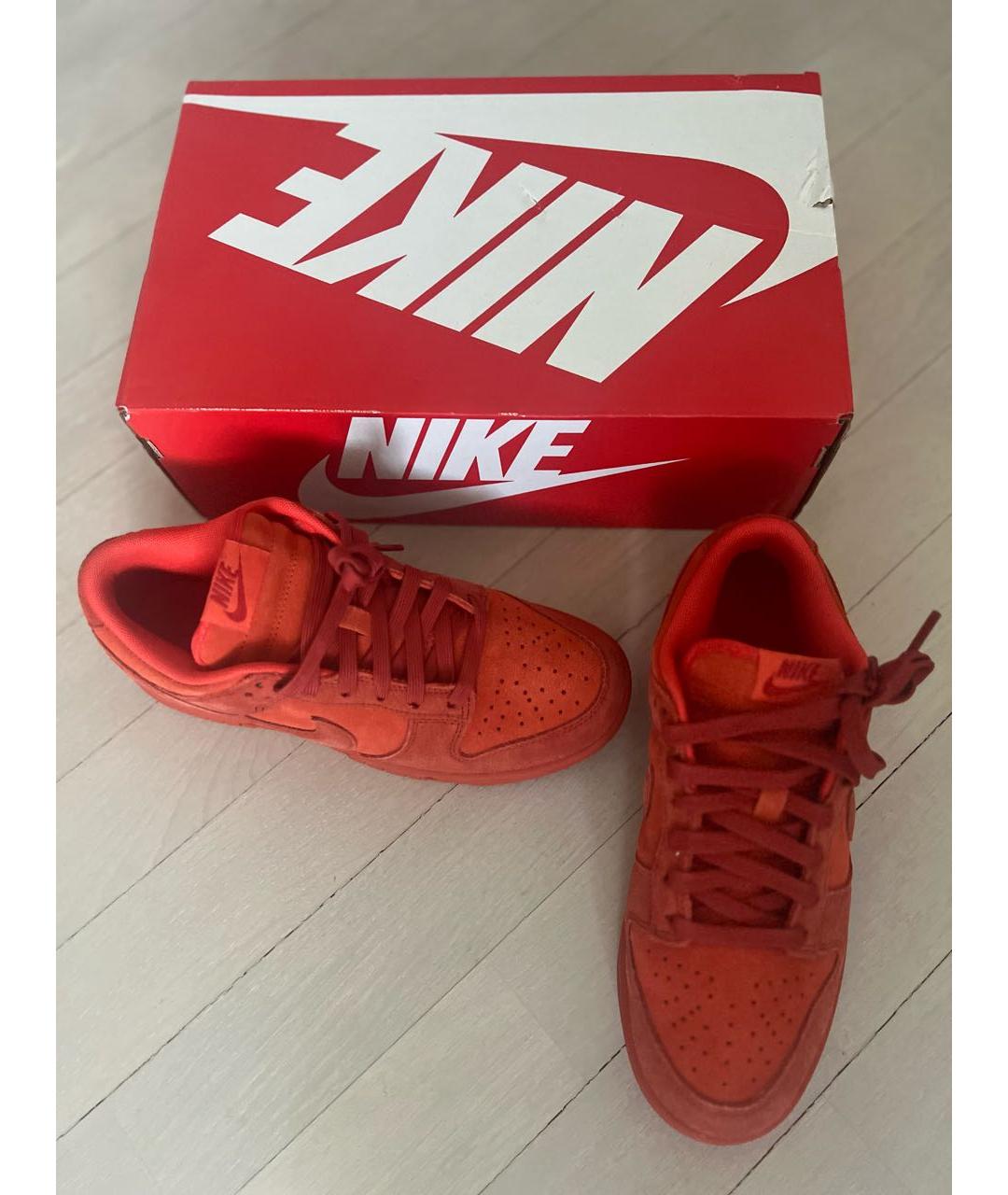 NIKE Красные кроссовки, фото 7