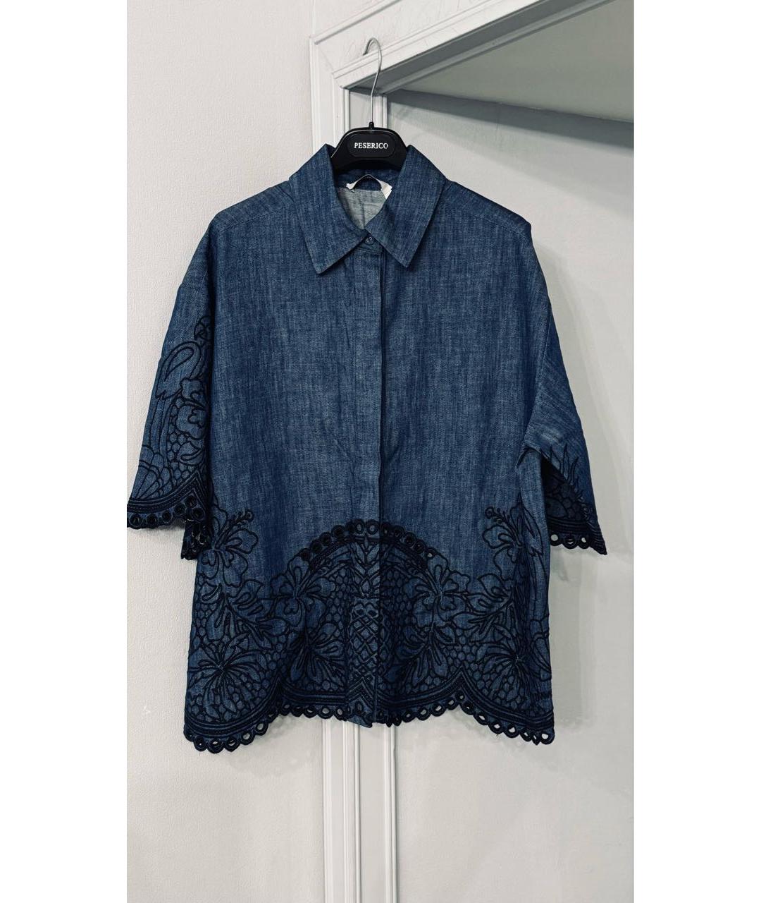 ZIMMERMANN Синий хлопковый костюм с брюками, фото 6