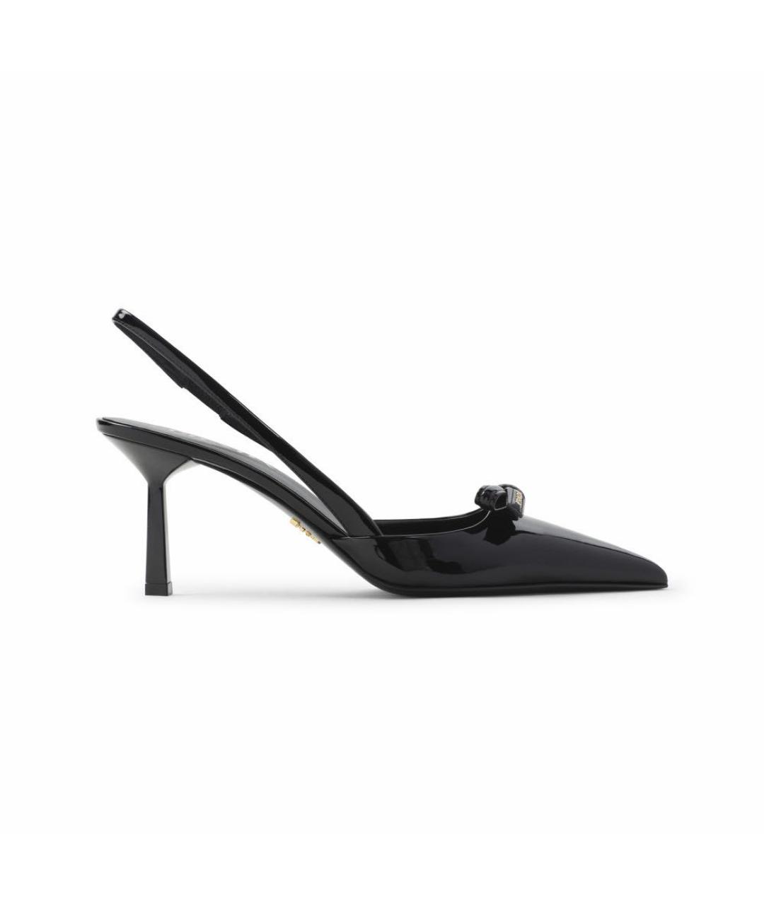 PRADA Черные туфли из лакированной кожи, фото 5