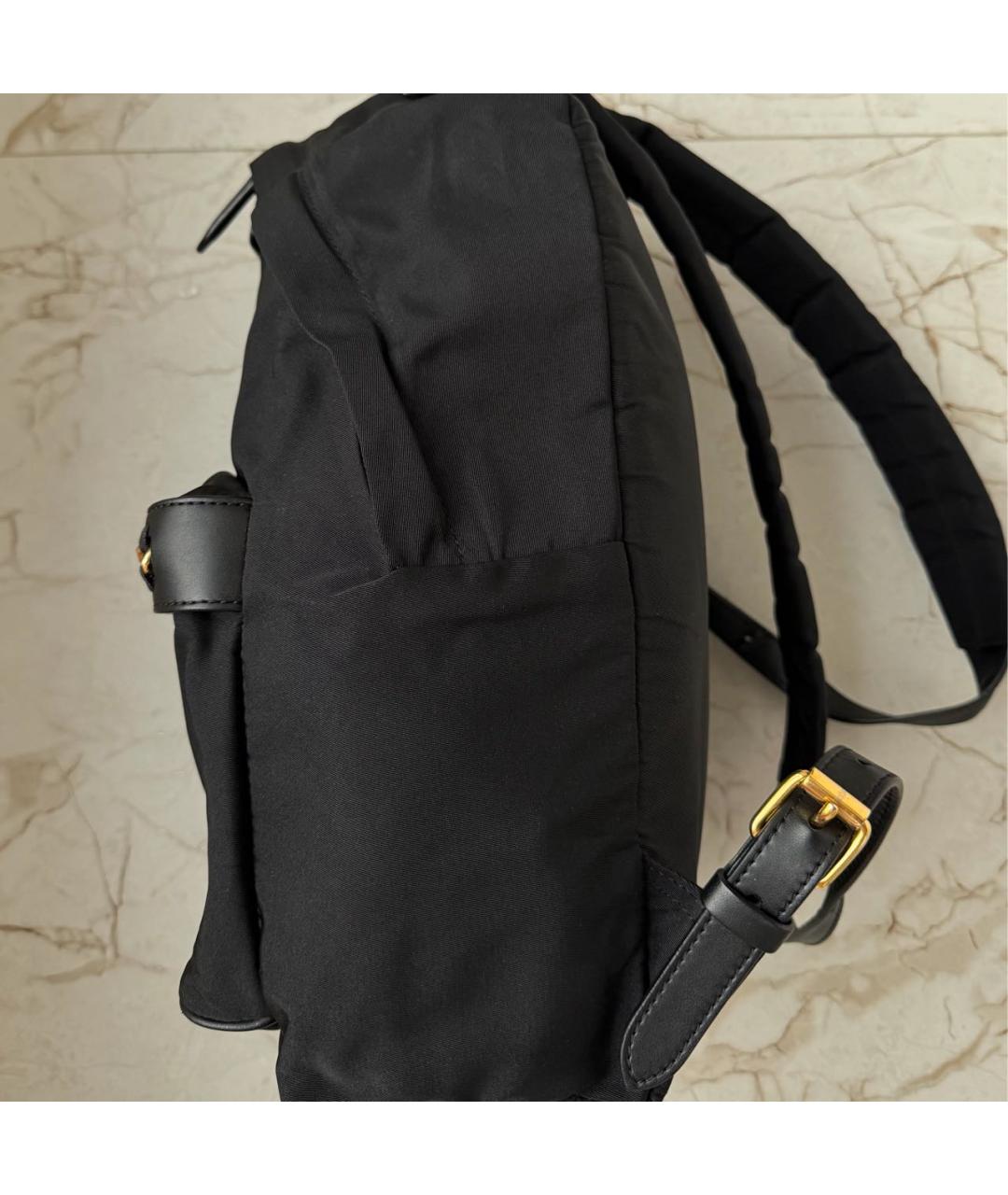 STELLA MCCARTNEY Черный тканевый рюкзак, фото 8