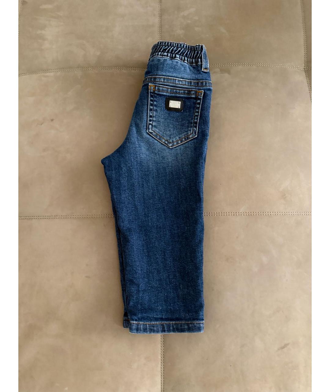 DOLCE&GABBANA Синие деним детские джинсы, фото 3