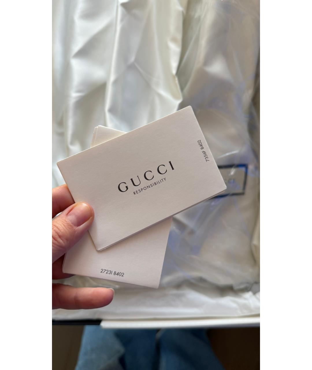 GUCCI Черные кожаные сапоги, фото 6